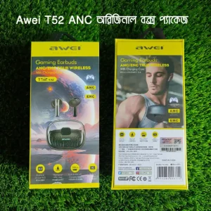 Awei T52 ANC Wireless Gaming Earbuds