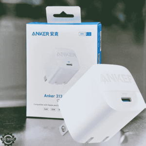 Anker 313, GaN Charger, 30W Fast Charger, PIQ 3.0, Foldable Plug, USB-C Charger, High-Speed Charging, Portable Charger, Travel Charger, Universal Compatibility, Safe Charging, Compact Charger