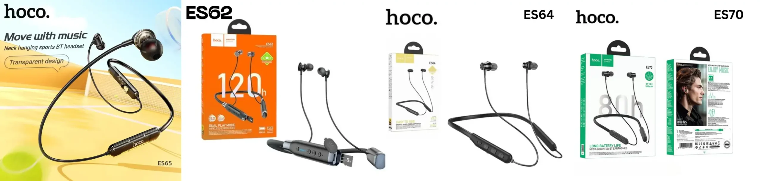 Hoco neckband collections