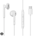 Joyroom-EC05 TYPE-C Series Half In-Ear Wired Earphones-White