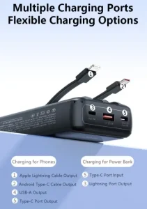 Tranyoo T-K17 22.5W Fast Charge Power Bank