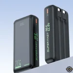Tranyoo T-K17 22.5W Built in Cables Fast Charge Power Bank