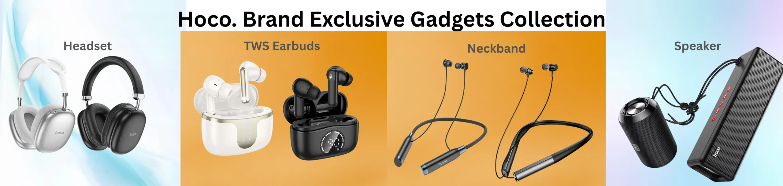 Hoco brand gadgets accessories