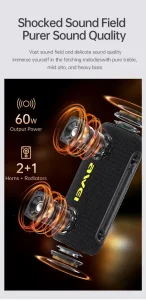 AWEI Y1000 Outdoor Waterproof Wireless Speaker 