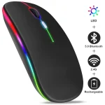 Aittvt 7G RGB Rechargeable Wireless Mouse