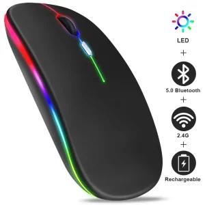 Rechargeable Bluetooth RGB Gaming Mouse Price in Bangladesh