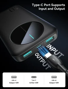 Joyroom 10000mAh 22.5W Fast Power Bank Price in Bangladesh