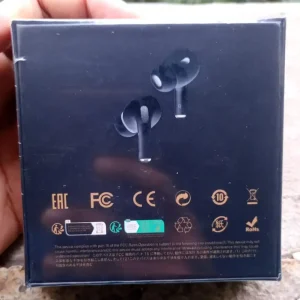 Airpods A9 Pro ANC Touch Screen Display Earbuds - Black