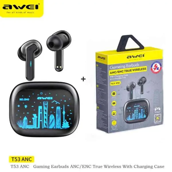 Awei T53 ANC ENC Wireless Earbuds