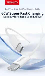 TRANYOO CC-15 USB-C to USB-C 60W Fast Charging Cable