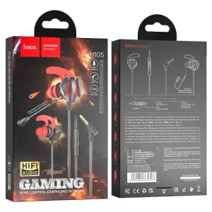Hoco M105 Sharp Wired Gaming Earphones