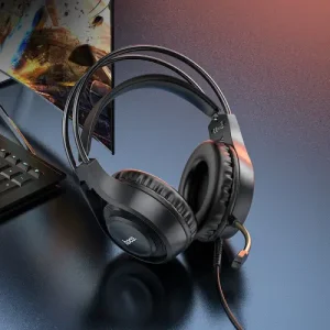 50mm drivers, noise-canceling mic & 3.5mm connectivity. Best budget gaming headset in Bangladesh.