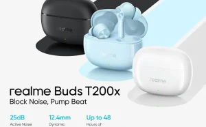 realme Buds T200x True Wireless Earbuds
