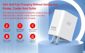 OnePlus SuperVOOC Turbo 80W Super Fast Charger Set