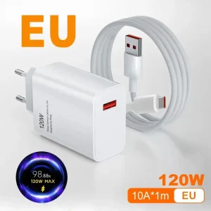 Xiaomi 120W HyperCharge Turbo Charger