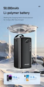 AWEI P36K 50000mAh 22.5W Fast Power Bank