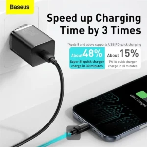 Baseus Super Si 20W Quick Charger with Cable