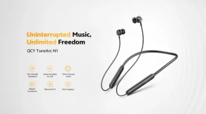 QCY TuneArc N1 ENC Neckband Headphones