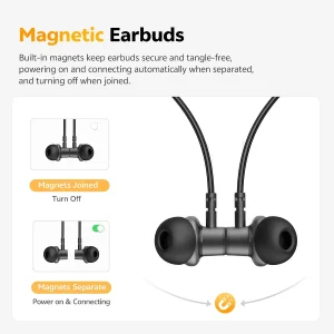 QCY TuneArc N1 ENC Neckband Headphones