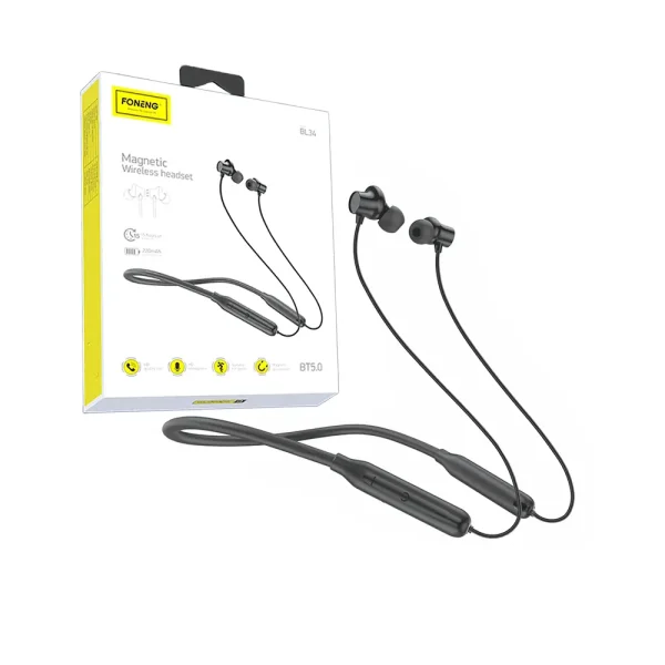 FONENG BL34 Neckband Bluetooth Earphone