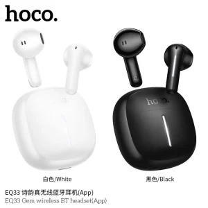 Hoco EQ33 Gem NEW Wireless Bluetooth Headset (App)