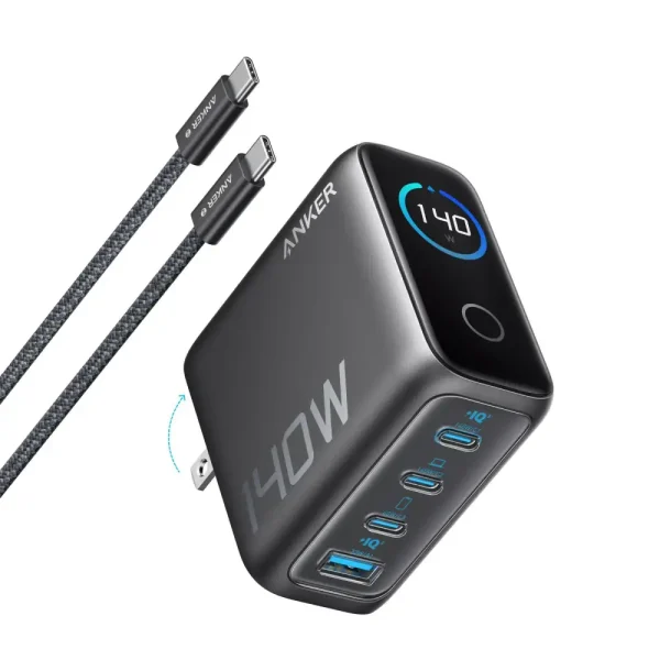 Anker Zolo 140W 4-Port GaN Charger