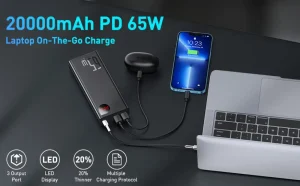 Baseus Adaman Power Bank 65W 20000mAh