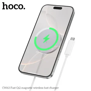 Hoco Mini Qi2 Magnetic Wireless Fast Charger