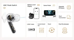 QCY MeloBuds N60 ANC TWS Earbuds