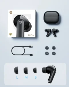 SoundPEATS Q3 Pro 38dB ANC Earbuds