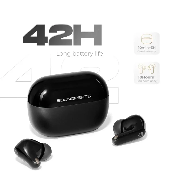 SoundPEATS Q3 Pro 38dB ANC Earbuds