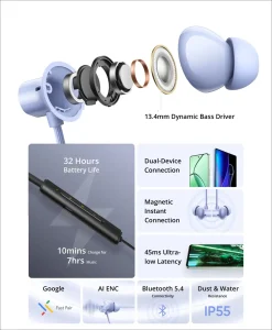 Realme Buds Wireless 3 Neo ANC Neckband