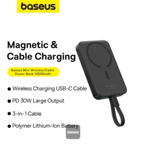 Baseus 10000mAh Magnetic Wireless Power Bank