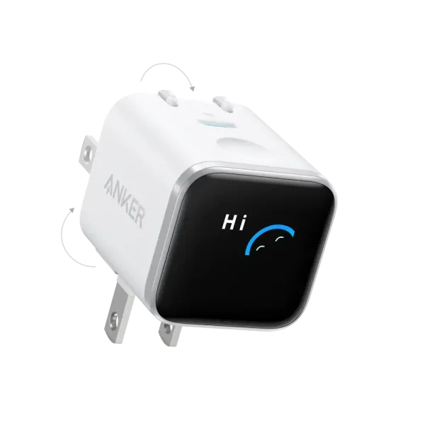 Anker Nano 45W GaN Smart Display Charger