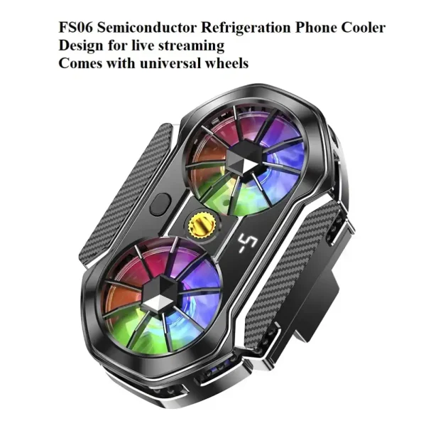 Guqile FS06 Dual-Fan Phone Cooler