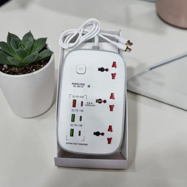 Maxline ML-904 SF Smart Guard Extension Socket