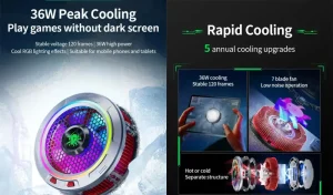 Plextone EX3 Pro Phone Cooler