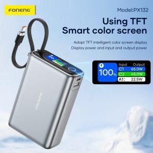 Foneng PX132 20000mAh 65W Power Bank
