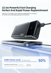 Awei PA-92 22.5W Fast Charging Power Bank