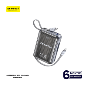 Awei MH818 20000mAH 65W Max Output Powerbank
