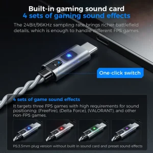 PLEXTONE G18 Type-C Gaming Earphones