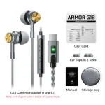PLEXTONE G18 Type-C Gaming Earphones