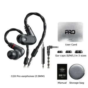 PLEXTONE G28 Professional HiFi Gaming Earphones