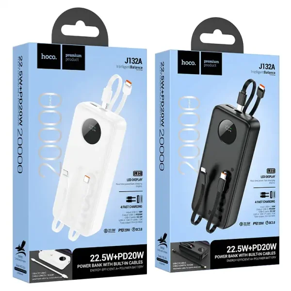 HOCO J132A Sabio 20000mAh 22.5W Power Bank