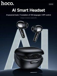 HOCO EQ100 AI Translator Bluetooth Earbuds