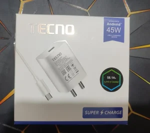 Original TECNO 45W All-Round Fast Charger