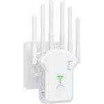 1200Mbps Dual-Band 6 Antenna Wireless WiFi Range Repeater