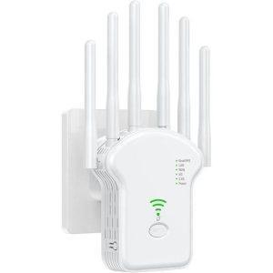 1200Mbps Dual-Band 6 Antenna Wireless WiFi Range Repeater