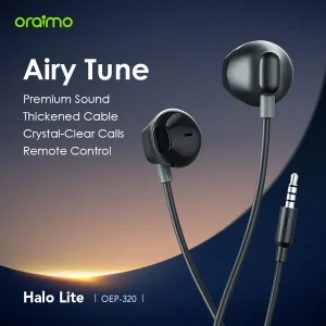 oraimo Halo Lite Wired Earphones