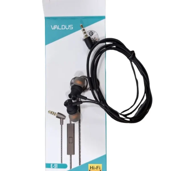 Valdus E-51 3.5mm Wired Earphone